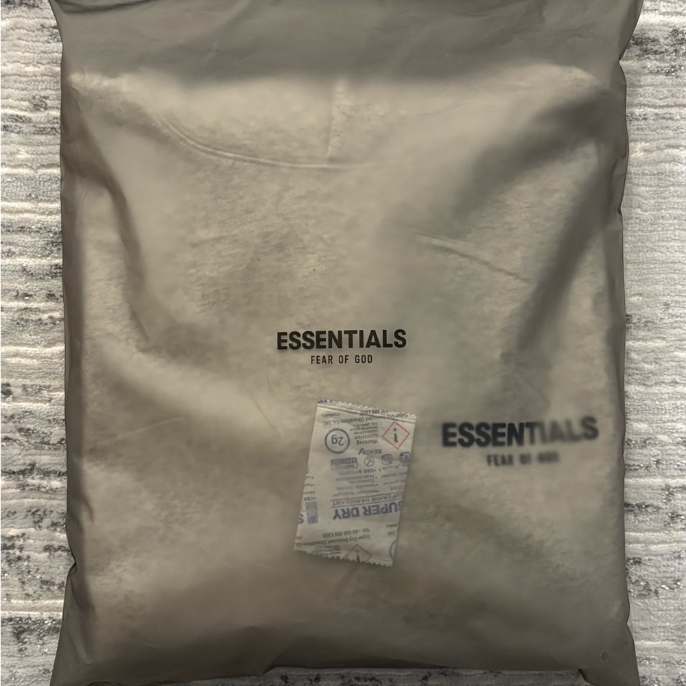 Fear Of God Essentials Hoodie | Light Oatmeal - Picture 8 of 10